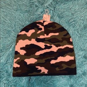 Camouflage Print Beanie